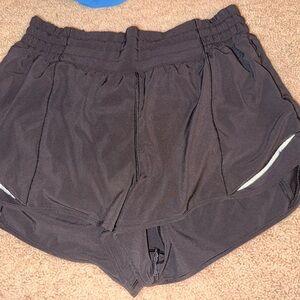 lululemon athletica Black Athletic Running Shorts